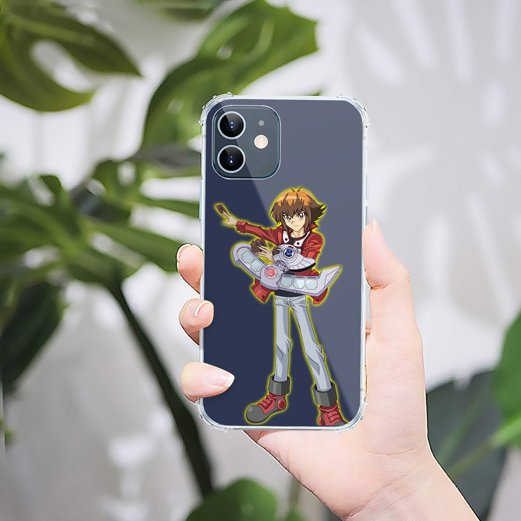 （画像用） 遊☆戯☆王 Yu-Gi-Oh! 【iPhone 12シリーズ対応】透明スマホケース（クリアソフトケース）